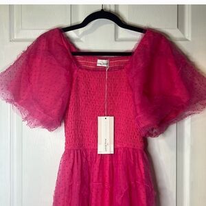 Pink boutique dress
